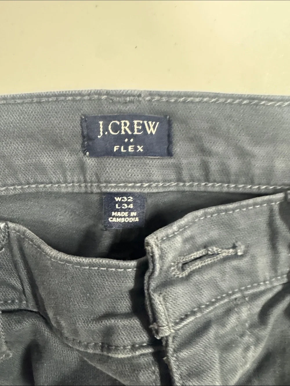J. Crew Slim Men's Jeans in Charcoal Blue